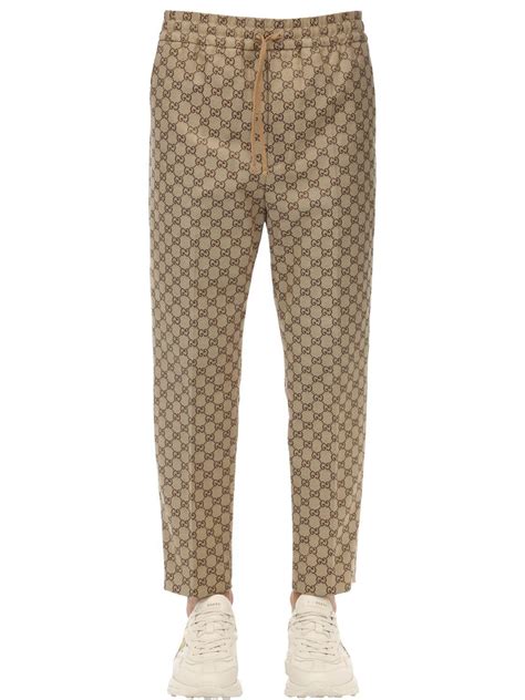 gucci jogging pants cheap|Men's Designer Joggers & Running Leggings .